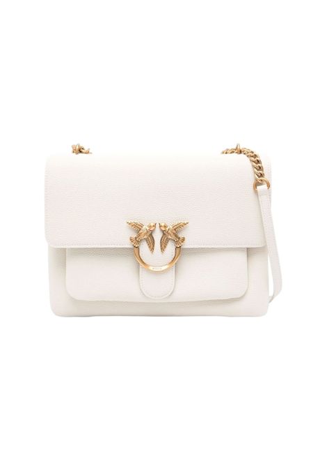Borsa Pinko Love one soft big bianca oro tracolla PINKO | Borse | 104527 A29QZ14Q